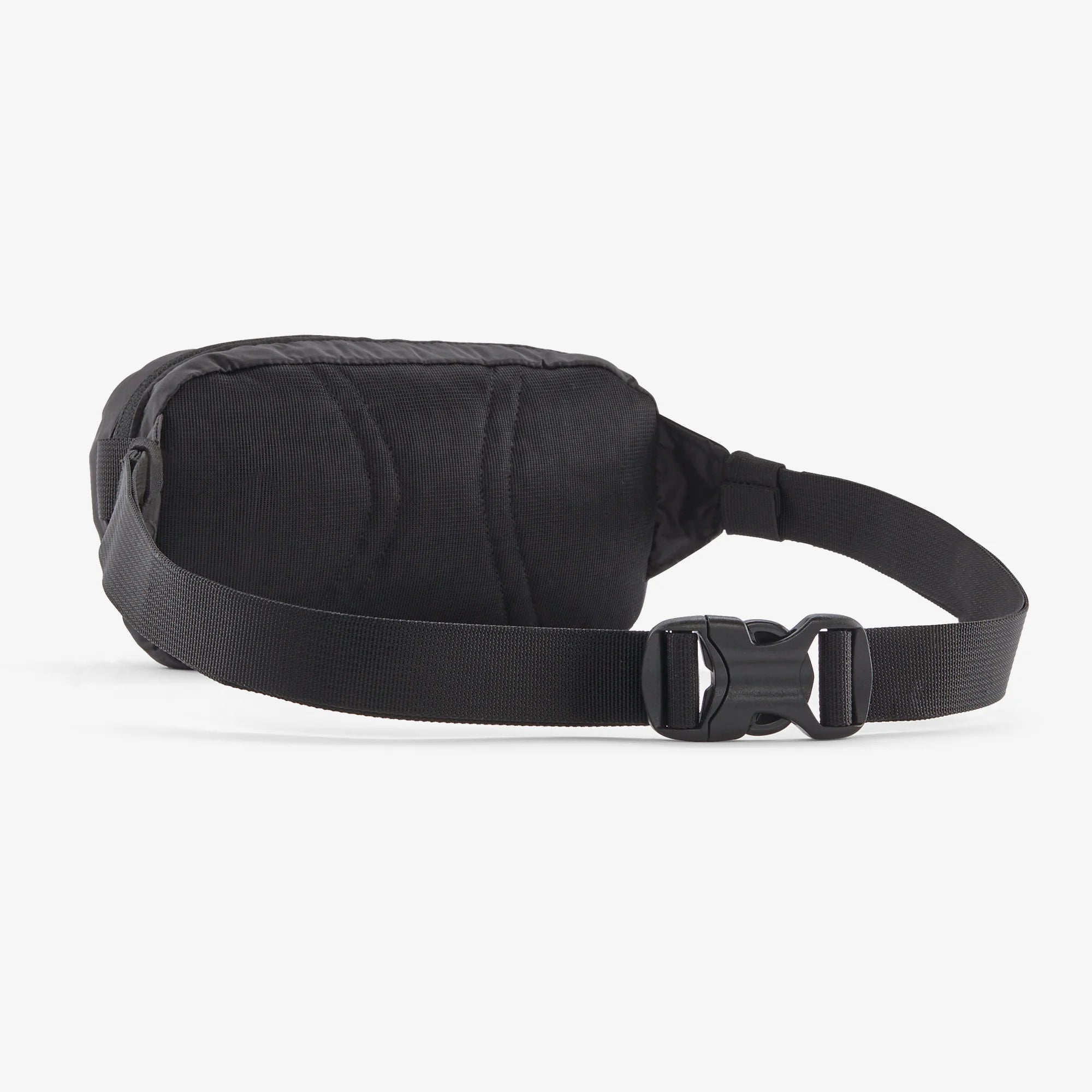 Cangurera Banano Patagonia de 1 lt material nylon RipStop reciclado Ajustable Unisex Negra, Gris y Azul