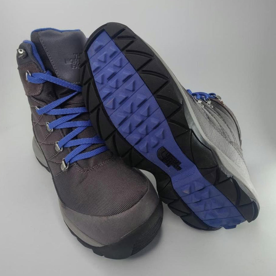 Botas The North Face Chilkat Nylon Boot talla 8.5 US 6.5 MX NUEVAS Gris-Purpura Waterproof para Dama