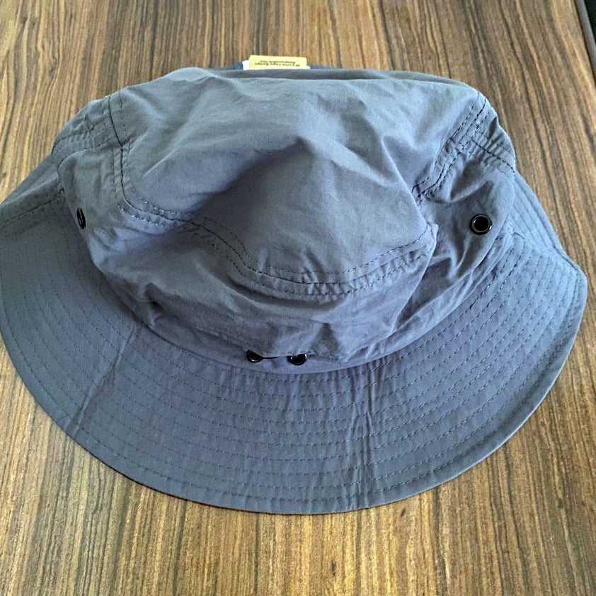 Bucket Hat Patagonia Sombrero De Sol Al Aire Libre Unisex GRIS y NEGRO de Pescador