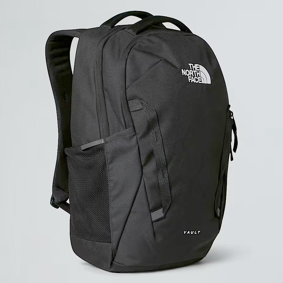 Mochila BackPack THE NORTH FACE Vault 27L Negra NUEVA con etiquetas con LapCover y RainCover GRATIS