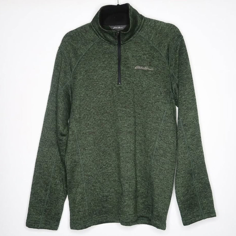Sweater Eddie Bauer Radiator Fleece Jacket Original - Jacket Sudadera GREEN FORREST talla: MEDIUM