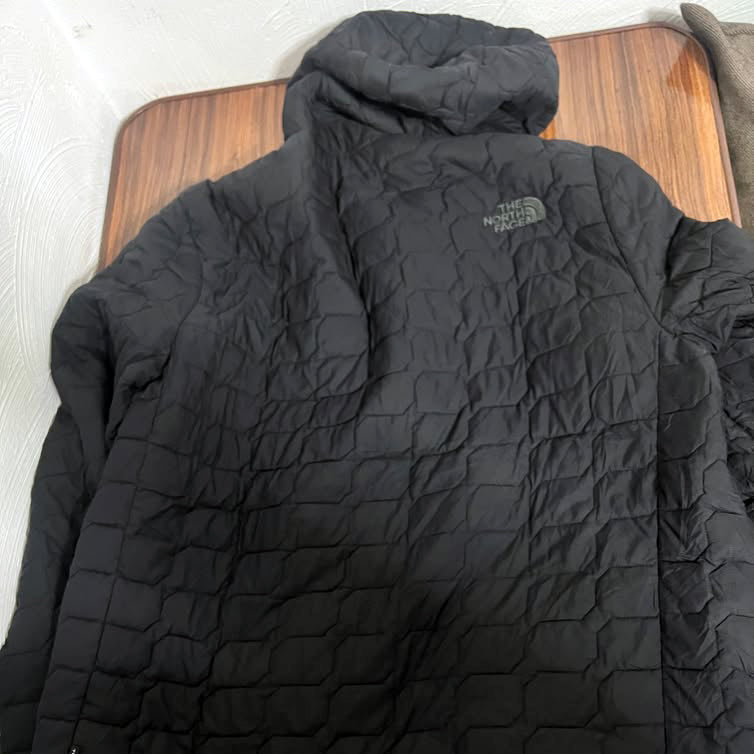 Chamarra The North Face Negro Talla M Hombre jacket THERMOBALL ECO HOODIE 2.0 Packable Black Matt