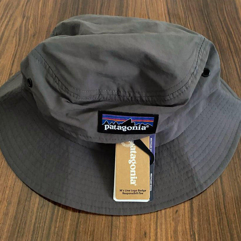 Sombrero Gorro Pescador Patagonia Wavefarer TM Bucket Hat Gris Unitalla para Dama