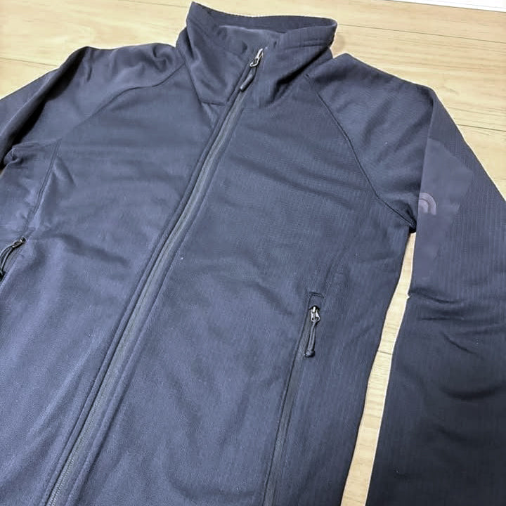 Chamarra ligera tipo sweater The North Face Mountain Peaks Full Zip Fleece Jacket Blue Night LARGE