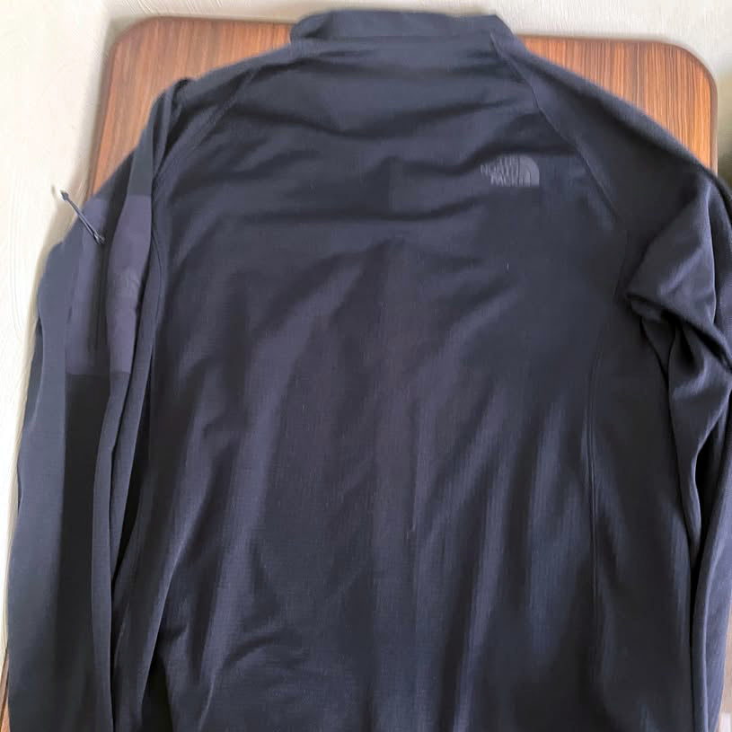 Chamarra ligera tipo sweater The North Face Mountain Peaks Full Zip Fleece Jacket Blue Night LARGE