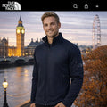 Chamarra ligera tipo sweater The North Face Mountain Peaks Full Zip Fleece Jacket Blue Night LARGE