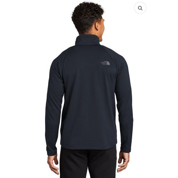 Chamarra ligera tipo sweater The North Face Mountain Peaks Full Zip Fleece Jacket Blue Night LARGE