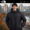 Chamarra The North Face Negro Talla M Hombre jacket THERMOBALL ECO HOODIE 2.0 Packable Black Matt