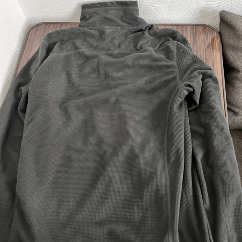 Sudadera The North Face Fleece Jumper Hombre Talla: Medium GRIS OSCURO 1/4 Half Zip Pullover Polar