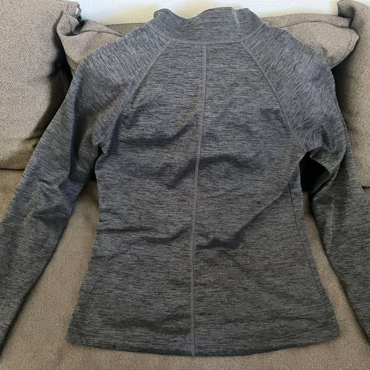 Sudadera The North Face Canyonlands para mujer de forro polar Total Zip gris medio ceniza MEDIANA