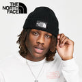 Gorro The North Face Norm Beanie Black Unisex Unitalla Negro y Gris Oxford