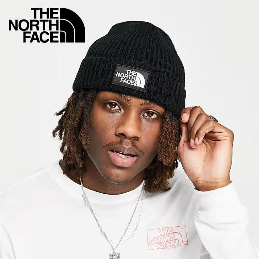 Gorro The North Face Norm Beanie Black Unisex Unitalla Negro y Gris Oxford