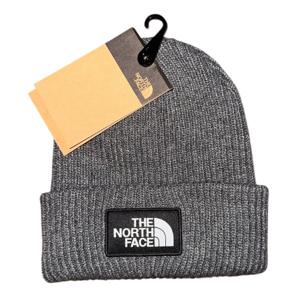 Gorro The North Face Norm Beanie Black Unisex Unitalla Negro y Gris Oxford